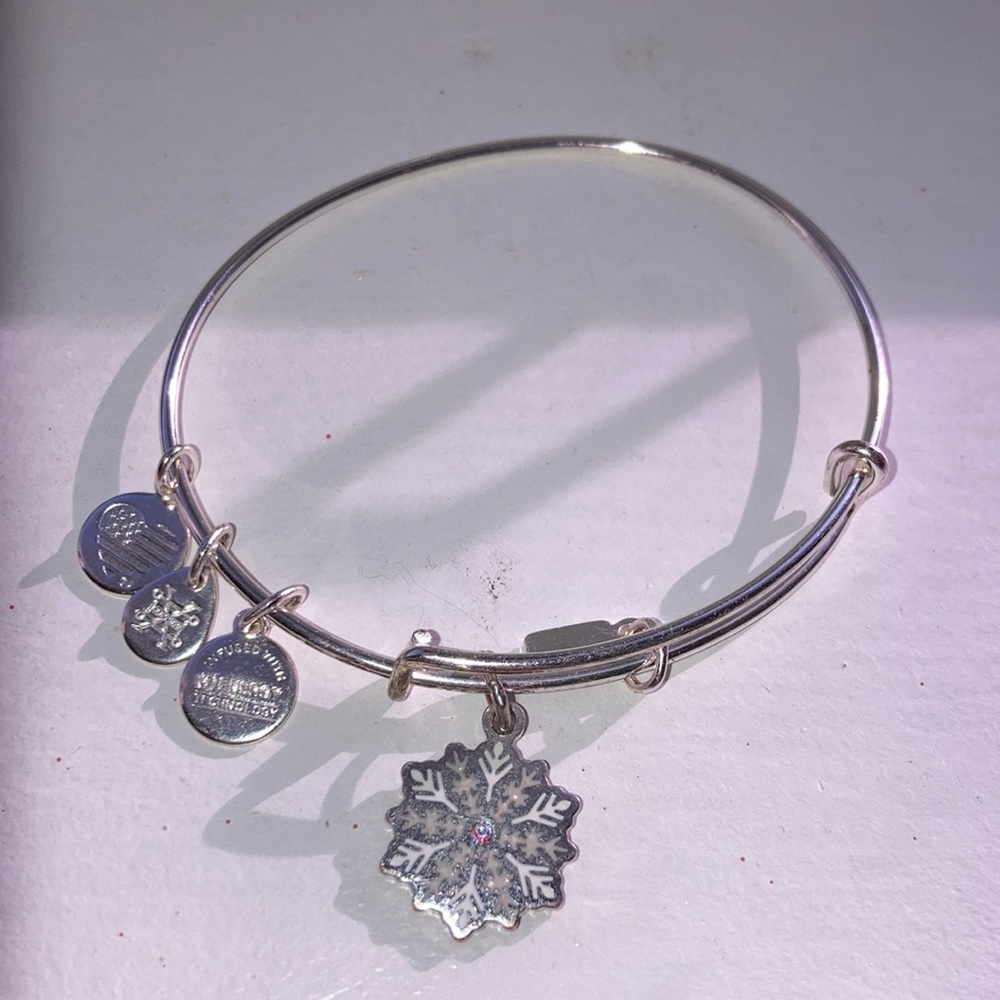 Alex and Ani 2020 Snowflake bangle